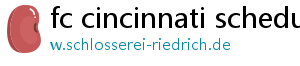 fc cincinnati schedule